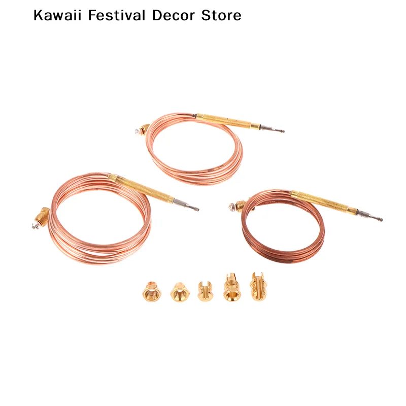 【K】1pcs Copper Probe M6/M8 60/90/150CM Thermocouple Replacement Set For Gas Furnaces Boilers Water Heaters