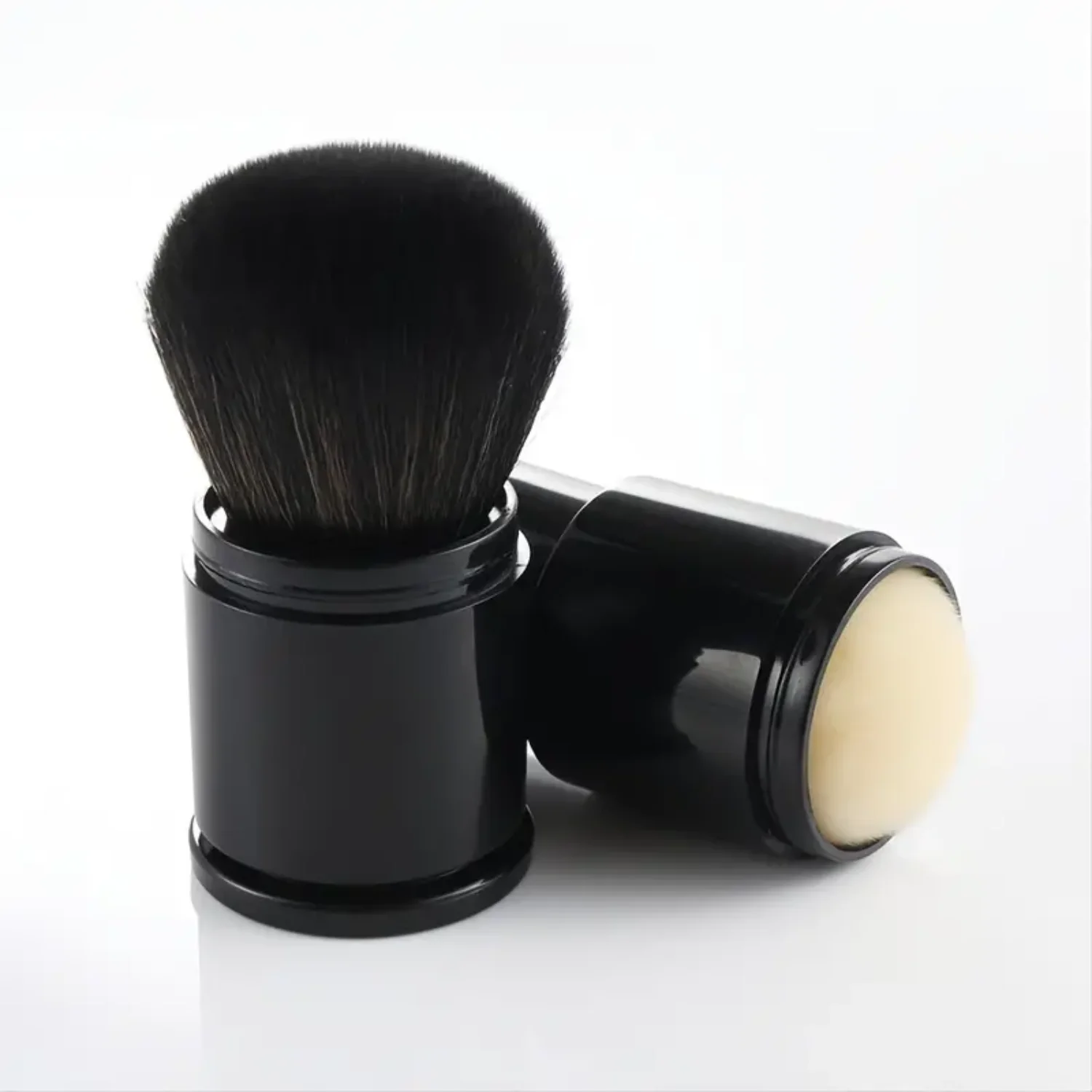 

Retractable Powder Foundation Blush Bronzer Face Blender Makeup Brushes - Premium Quality and Portable Design! Eyes Travel brush