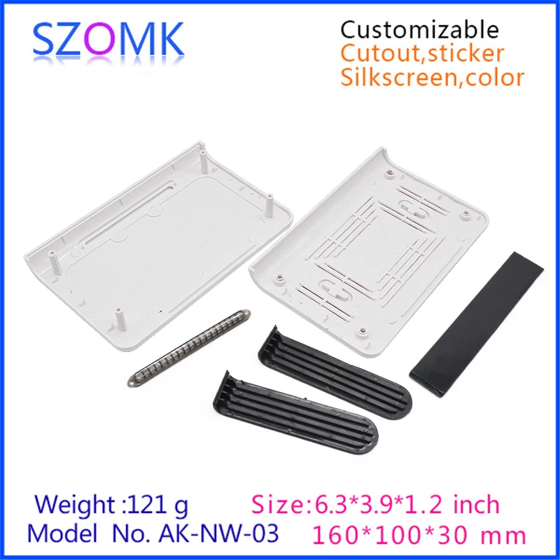 1Piece housing for electronics abs plastic material Plastic Wifi Router Enclosure Network Housing Electronic Box electronics