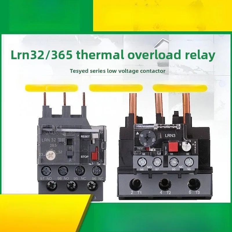 LRN Series Thermal Overload Relay LRN06N LRN07N LRN32N LRN365N 3 Phase Motor Overload Protection Relay Switch
