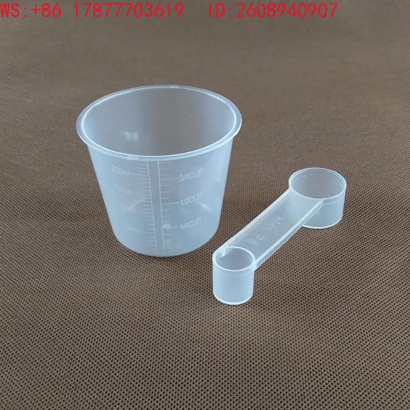 (3 sets) Household bread machine accessories measuring cup, measuring spoon, stainless steel hook and fork measuring tool