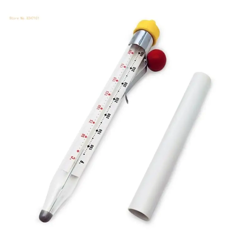 Deep Fry Thermometer Stainless Steel Stem Cooking Thermometer Dropship