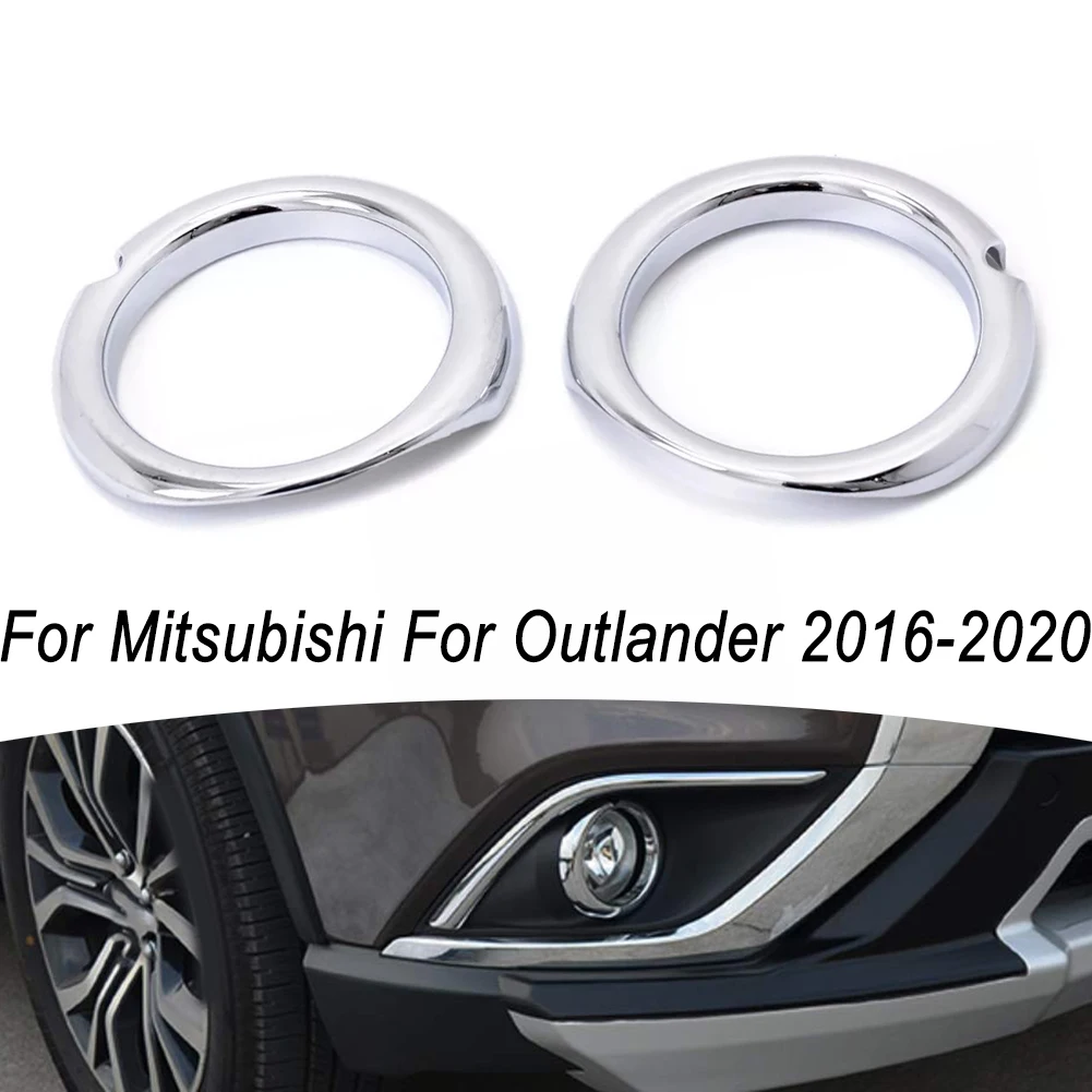 For Mitsubishi For Outlander (2016 2021) Car Front Fog Light Covers Set of Two with Quick Installation Features