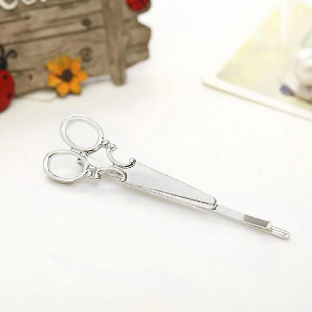 

2pcs Hairpin Barrette Pretty Clips Cute Fashion Mini Claw Durable Long Lasting Scissors Hair Pins Women Girls Hairpiece