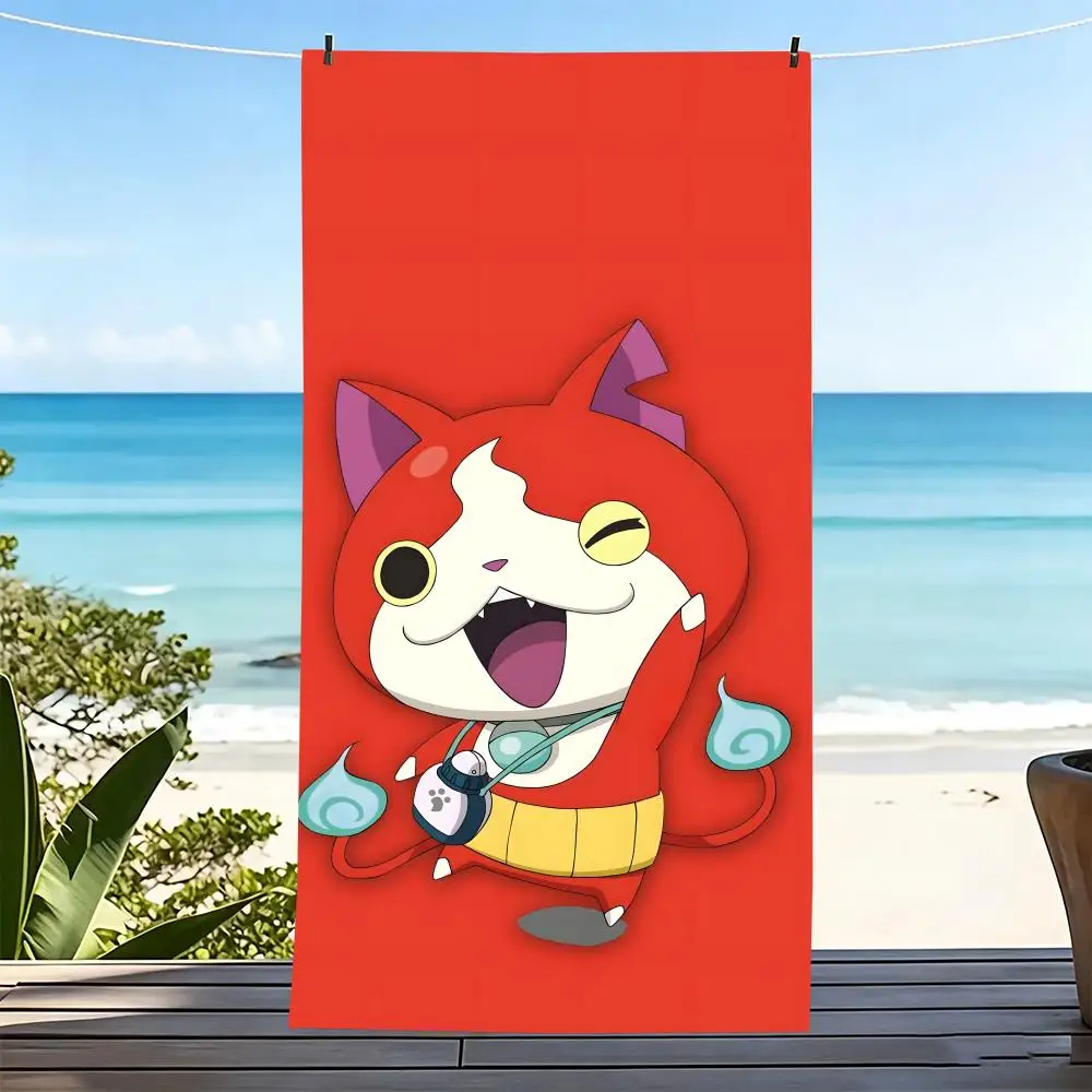 Towel Microfiber beach towel, quick-dry, sand-free, ultra-fine fiber, super soft. Y-Yo-kai WatchS
