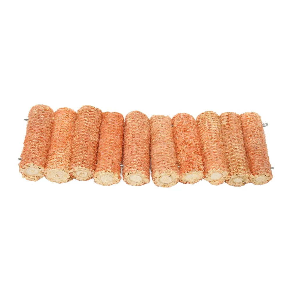 Practical Corn Cob Corn Cob Chew Toy Teeth Grinding Multipurpose Arch Bridge Toy Parrot Chew Toy Small Animals