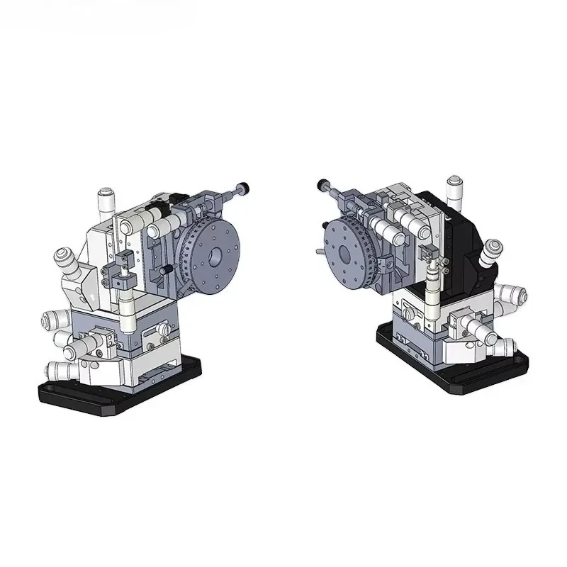 2026-Custom High Precision 6-Axis Manual Positioning Stages with 1 Year Warranty for Nano-positioning Applications
