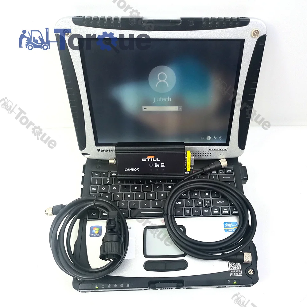 For Still Forklift Canbox 50983605400 Lift Truck Diagnostic Tool for Forklift CANBUS USB Interface with CF19 Laptop