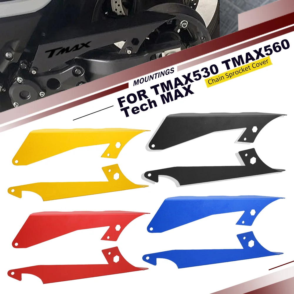 FOR YAMAHA TMAX 560 2017 2018 2019 2020 2021 Belt Guard Cover Protector Chain Decorative Guard Motorcycle Accessories TMAX530