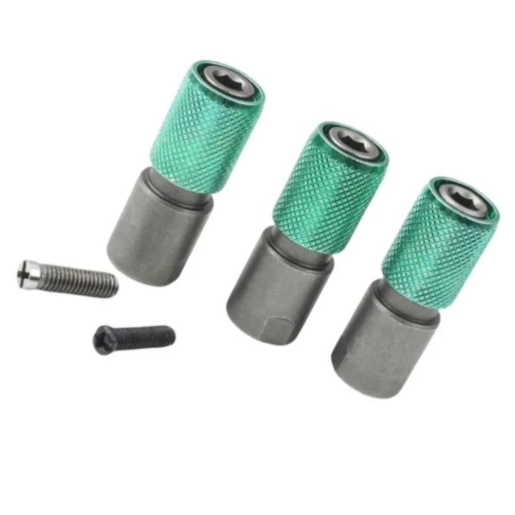 for m10 M13 Converter for Quick Lock Hex Adapter Prevent Rusting Finish for swift Secure Attachment For Drill And Grinder Green