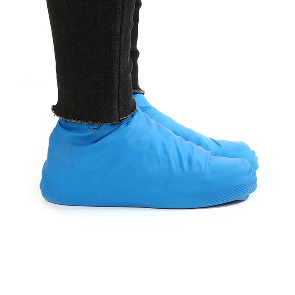 1Pair Reusable Shoe Cover Waterproof Shoes Covers Slip-resistant Silicone Rain Boots Outdoor Rainday Covers Footwear Protector