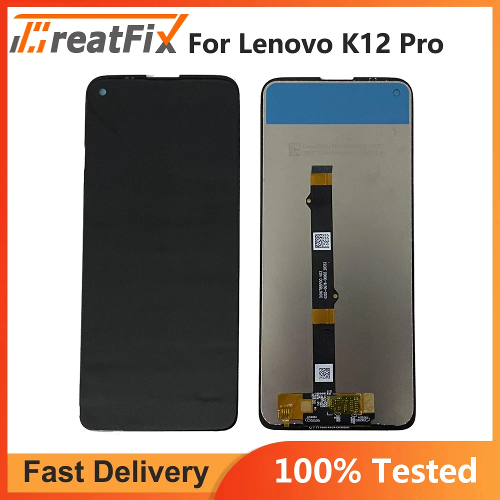 

ЖК-дисплей для Lenovo K12 Pro XT2091-8 ЖК-дисплей сенсорный экран дигитайзер в сборе для Lenovo K12 Pro K12Pro ЖК-датчик