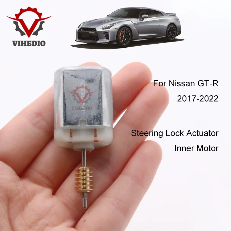 

For Nissan GT-R 2017-2022 Car Steering Lock Actuator Core Motor OEM 12V Power Repair High Quality 59mm DIY Engine Accesseries