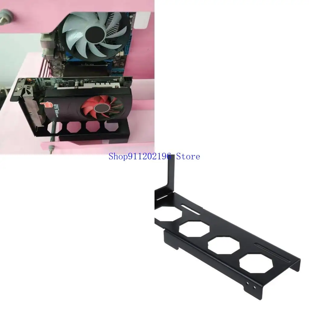 

P82A графическая карта Кронштейн Расширение Кабеля Постанка фиксированная вертикальная ATX для корпуса PCI-E 16x X16 Внутренний