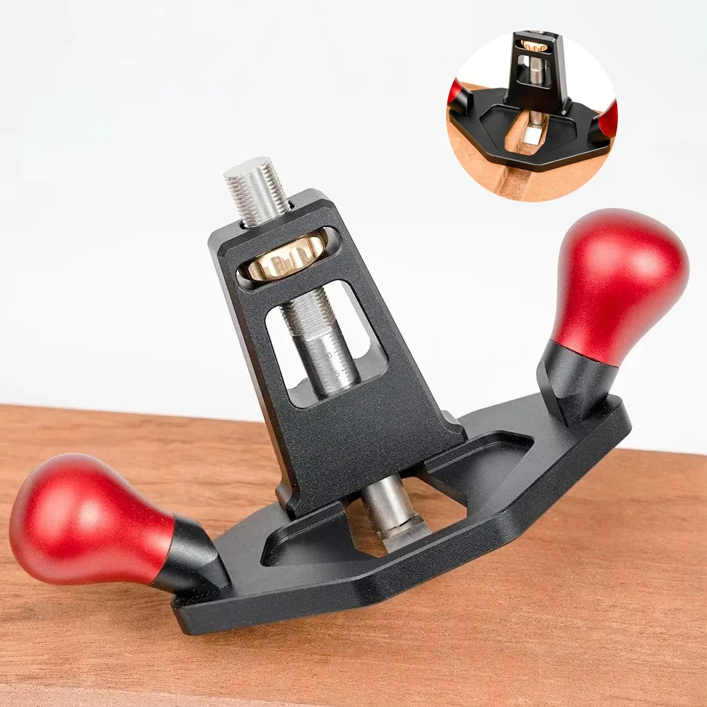 router-portatif-avion-rainurage-manuel-bord-ecrou-coupe-raboteuse-plate-avec-bouton-de-reglage-tenon-travail-du-bois-rainure-outils-de-rainurage