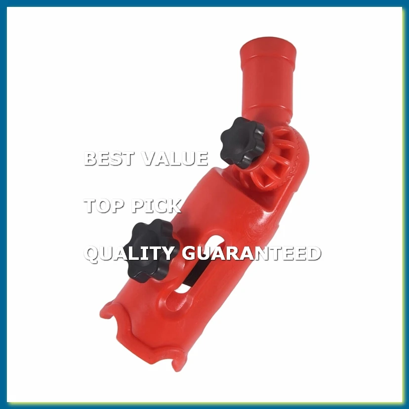 Multi-Angle Paint Brush Extender Red, Paint Edger Tool for High Ceilings, Extension Pole Attachment Holder