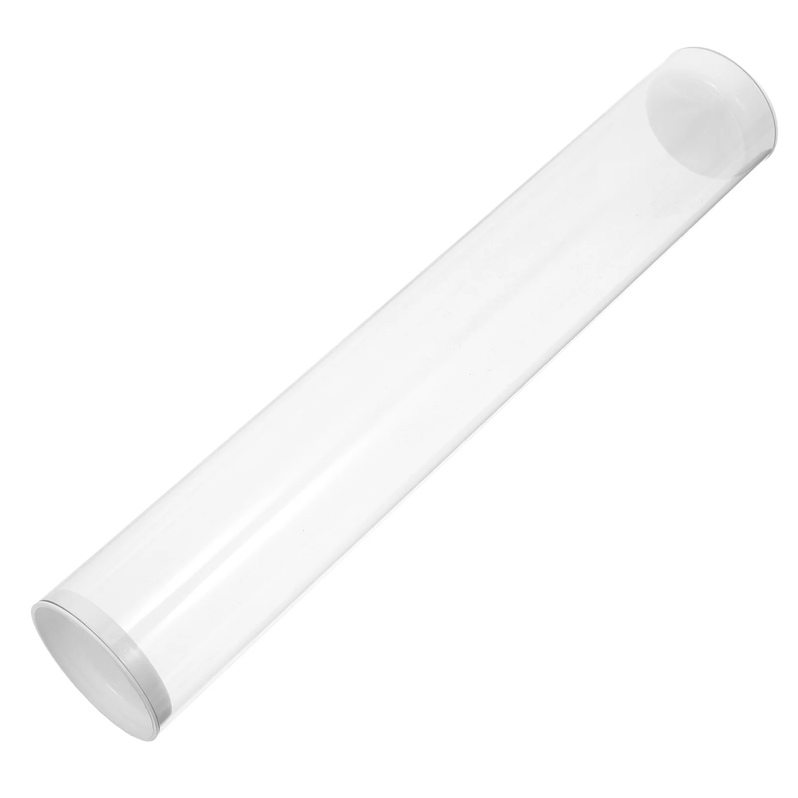 1 قطعة كرة الريشة تخزين أنبوب شفاف المحمولة حامل الكرات الريشة لتقوم بها بنفسك الجمعية لمنظم الريشة