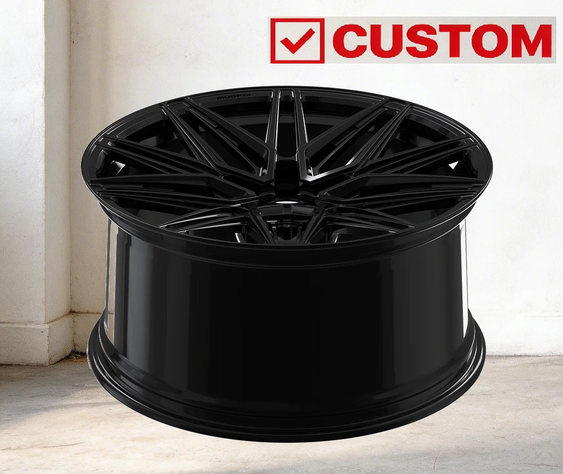 16-32in Chrome JDM Dual-5-Spoke Mesh Concave Forged Wheels 25mm ET Universal Tuning Rims