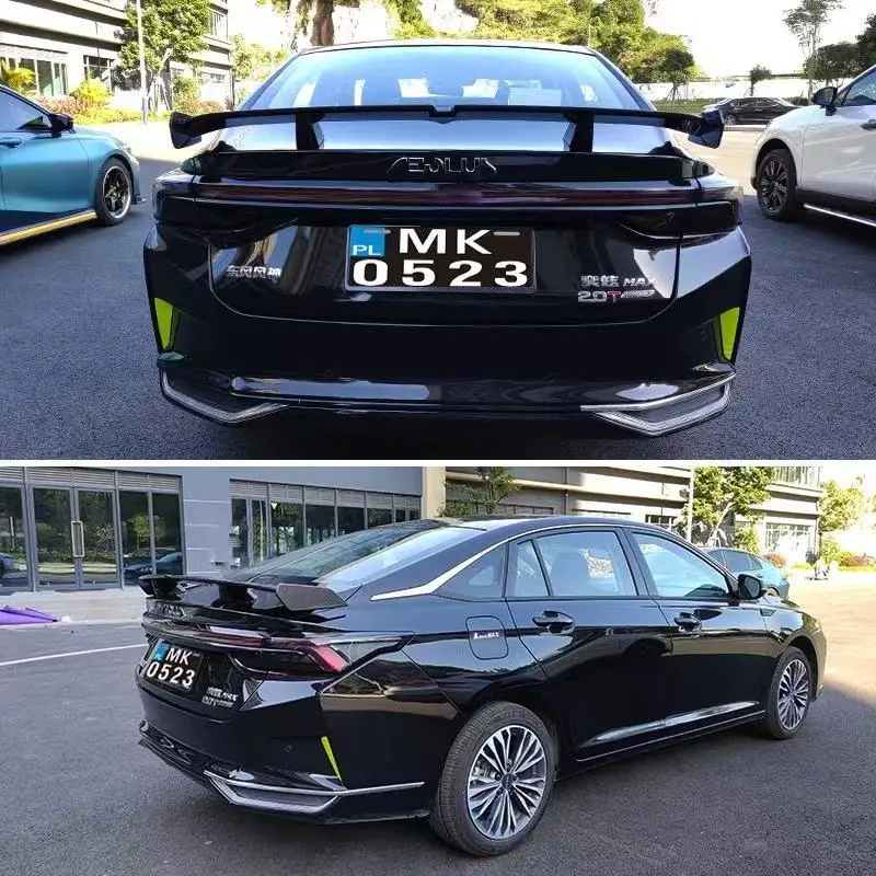 

Для Dongfeng Shine Max 2025 + ABS BodyKit, задняя крышка багажника, спойлер, крылья, карбоновые внешние тюнинговые аксессуары, часть