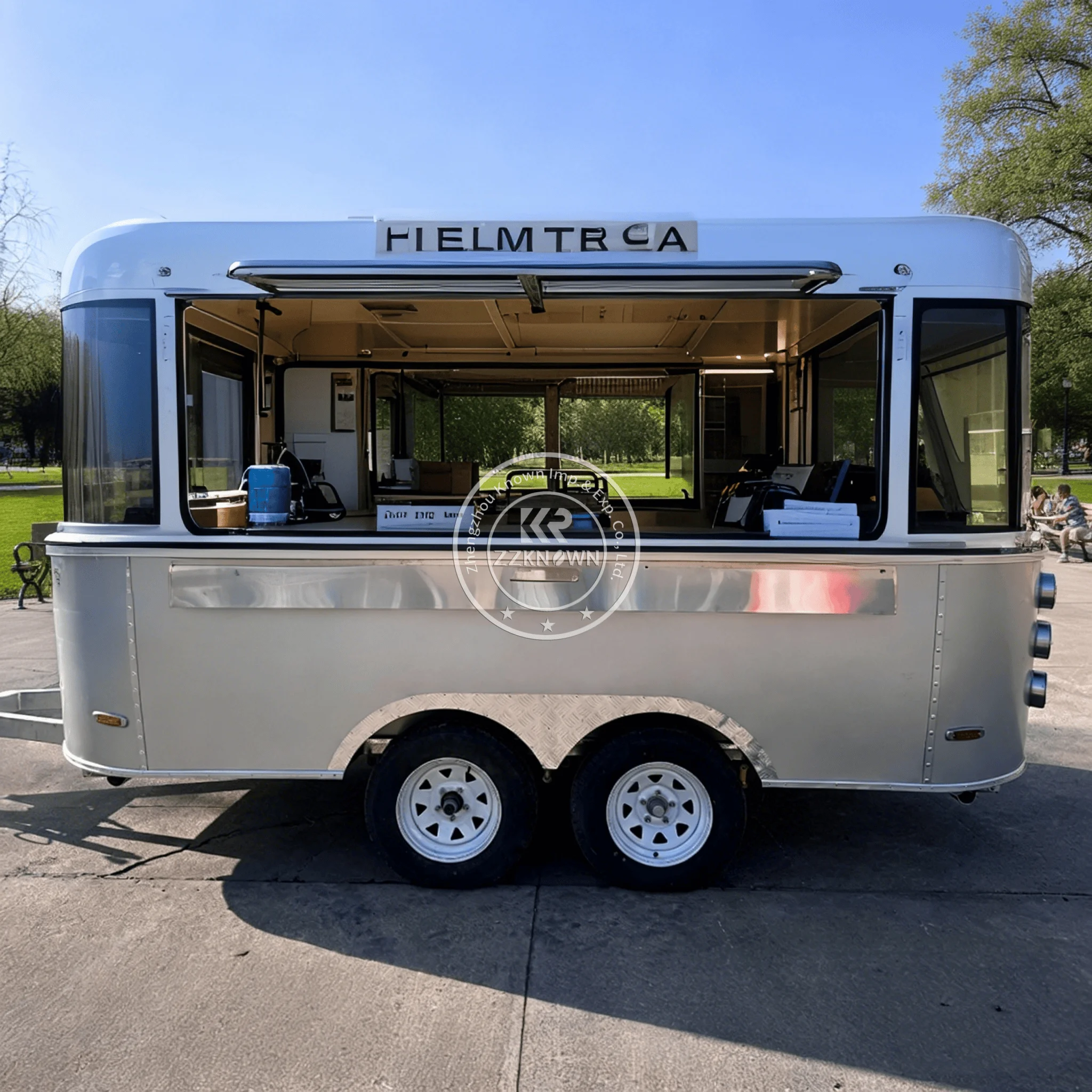 

Concession Food Truck Catering Fast Food Carts and Food Trailer Fully Equipped Kitchen