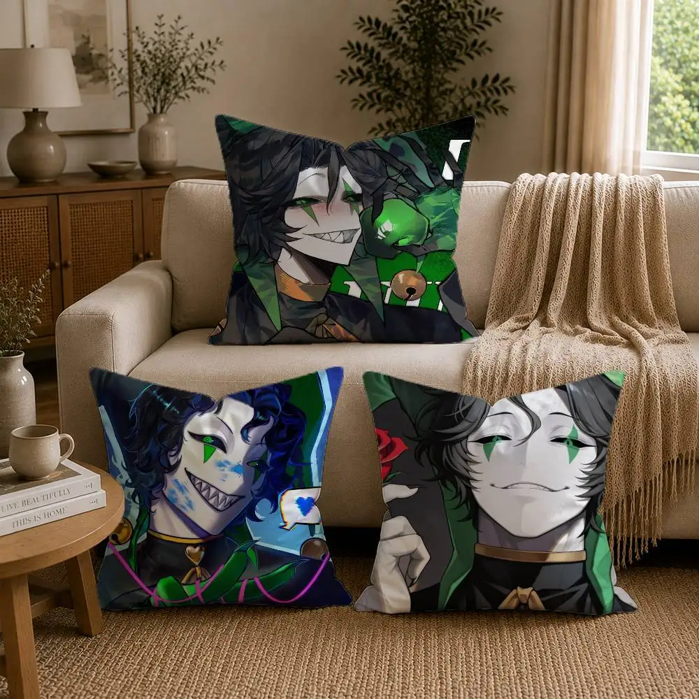 T-The F-Freak C-Circus H-Harlequin Pillow Case for Sofa Living Room Home office Decor Protective Cover