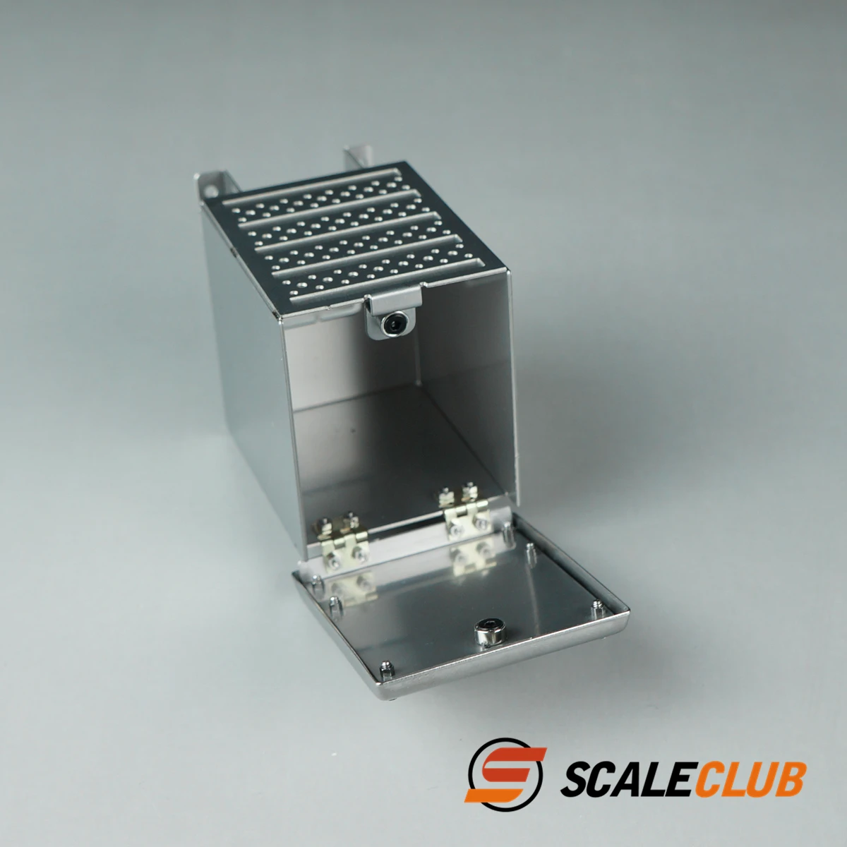 Scaleclub Modell 1/14 für MAN Traktor Schlammkopf Metall Euro 6 Auspuffbehälter Werkzeugkasten für Tamiya Lesu Rc LKW Anhänger Kipper