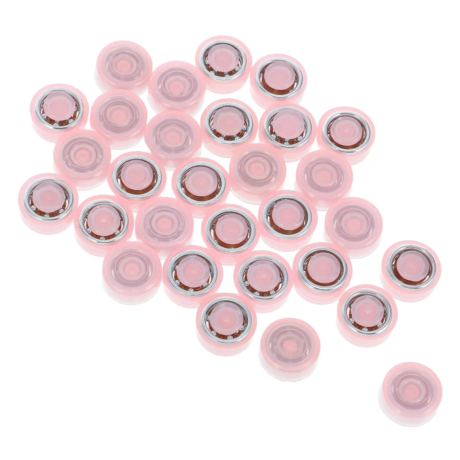 30pcs Mini Windmill Shaft Bearings for Hair Clips, Clay Ornaments, Bracelets, Rings – Precision Rotating