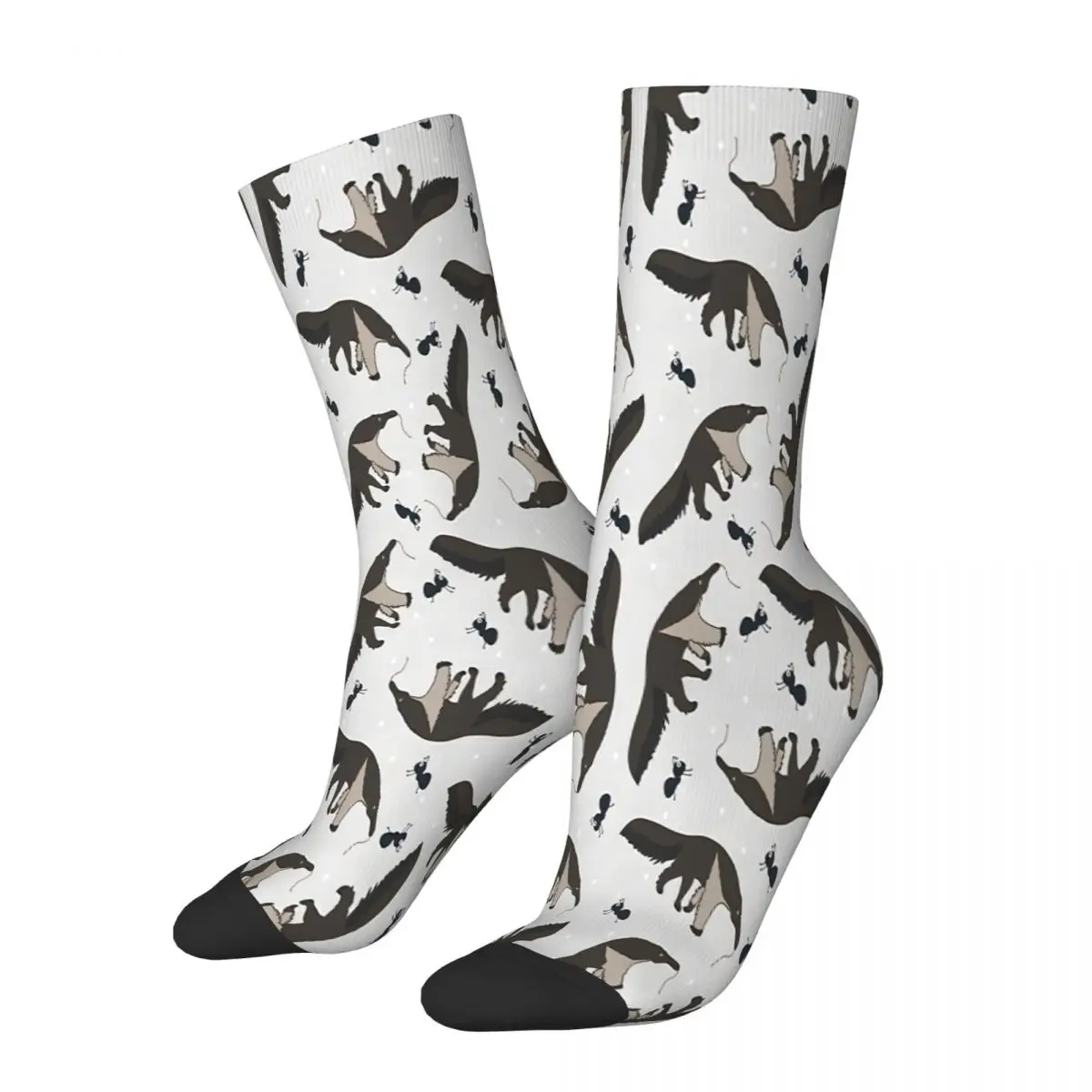 

Giant Anteaters And Ants All Over Pattern Animal Socks Male Mens Women Winter Stockings Printed