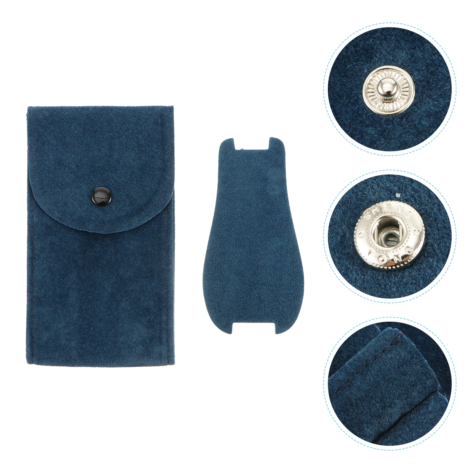 

1pc Pearl Fleece Bag Portable Box Watch Pouch Container Storage Pouch Travel ganizer Gifts For Men Watch Accessories
