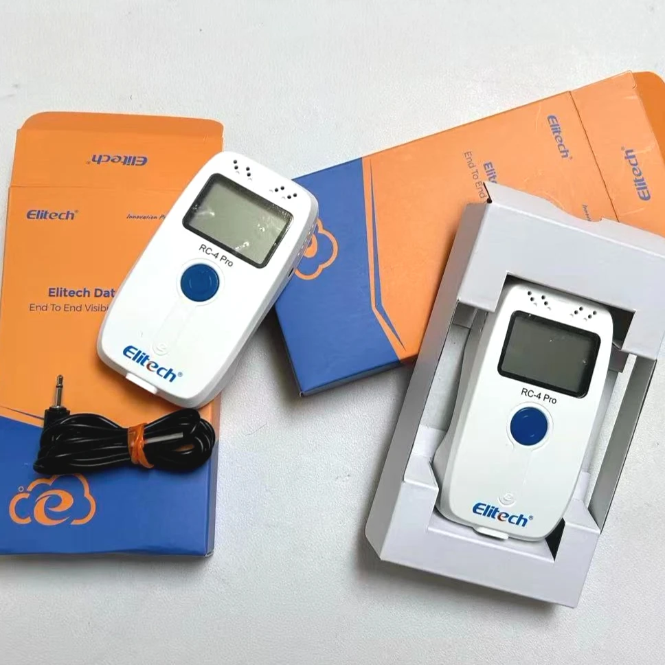 

Elitech RC-4 PRO: Термогигрометр-регистратор температуры и влажности из ABS-пластика для фармацевтических холодильников и мониторинга лекарственных препаратов