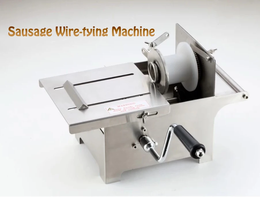 Stainless Steel Manual Hand-rolling Sausage Tying and Knotting Machine 32mm