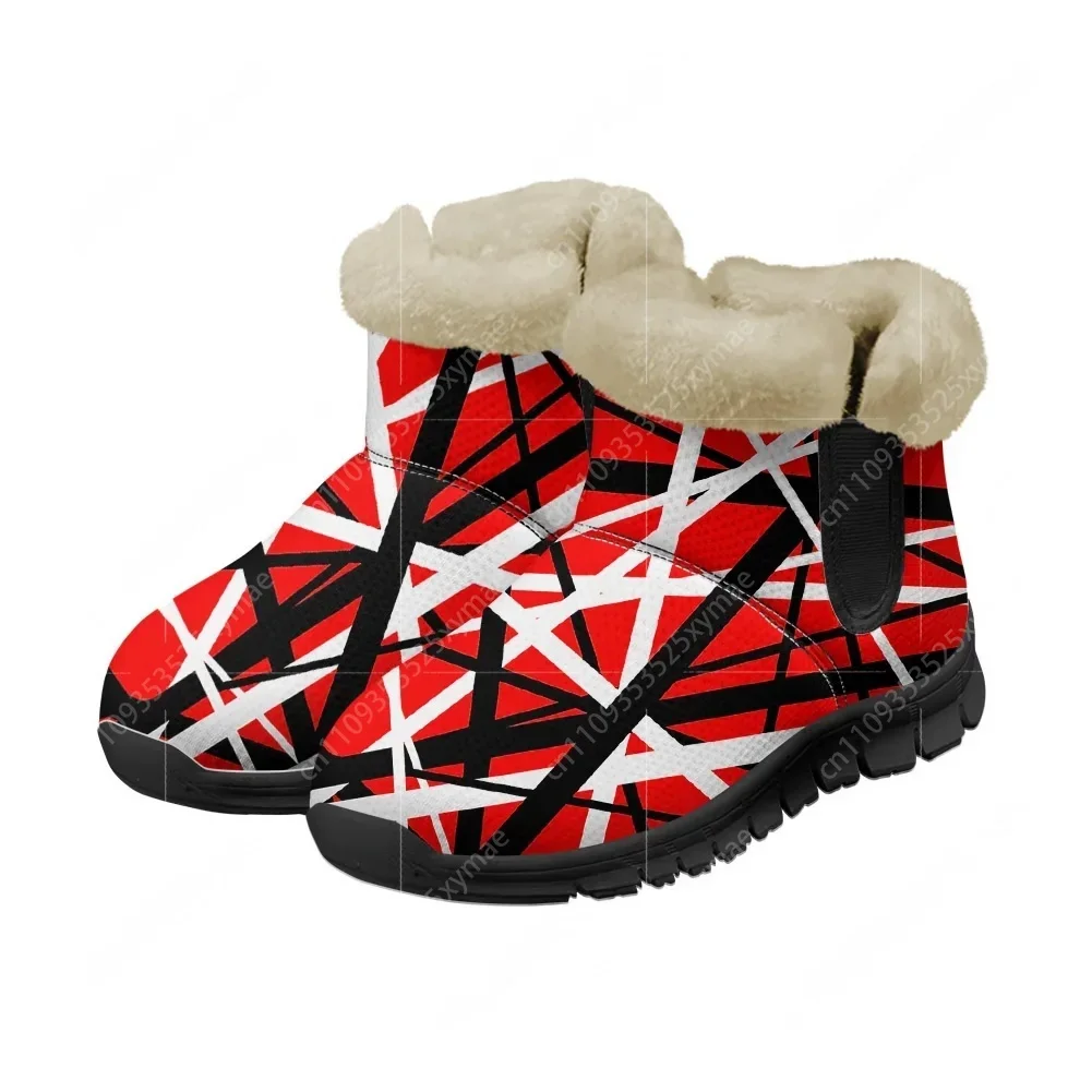 

Ботинки Van Evh 5150 Stripes Halen Snow Boots для мужчин и женщин: теплые, повседневные, легкие, с плюшевой подкладкой, утолщенные кроссовки
