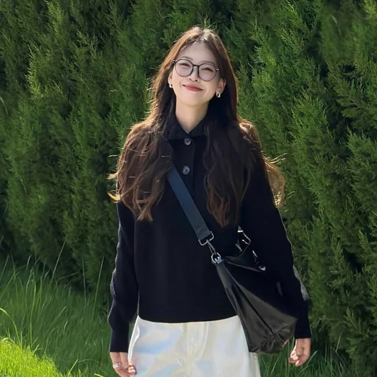 

Womens Pullovers Knit Spring Polka Dot Spot Pattern Retro Vintage Pin Up Style Sweet Cute Girly Fashion Look Clothing Trends Ins