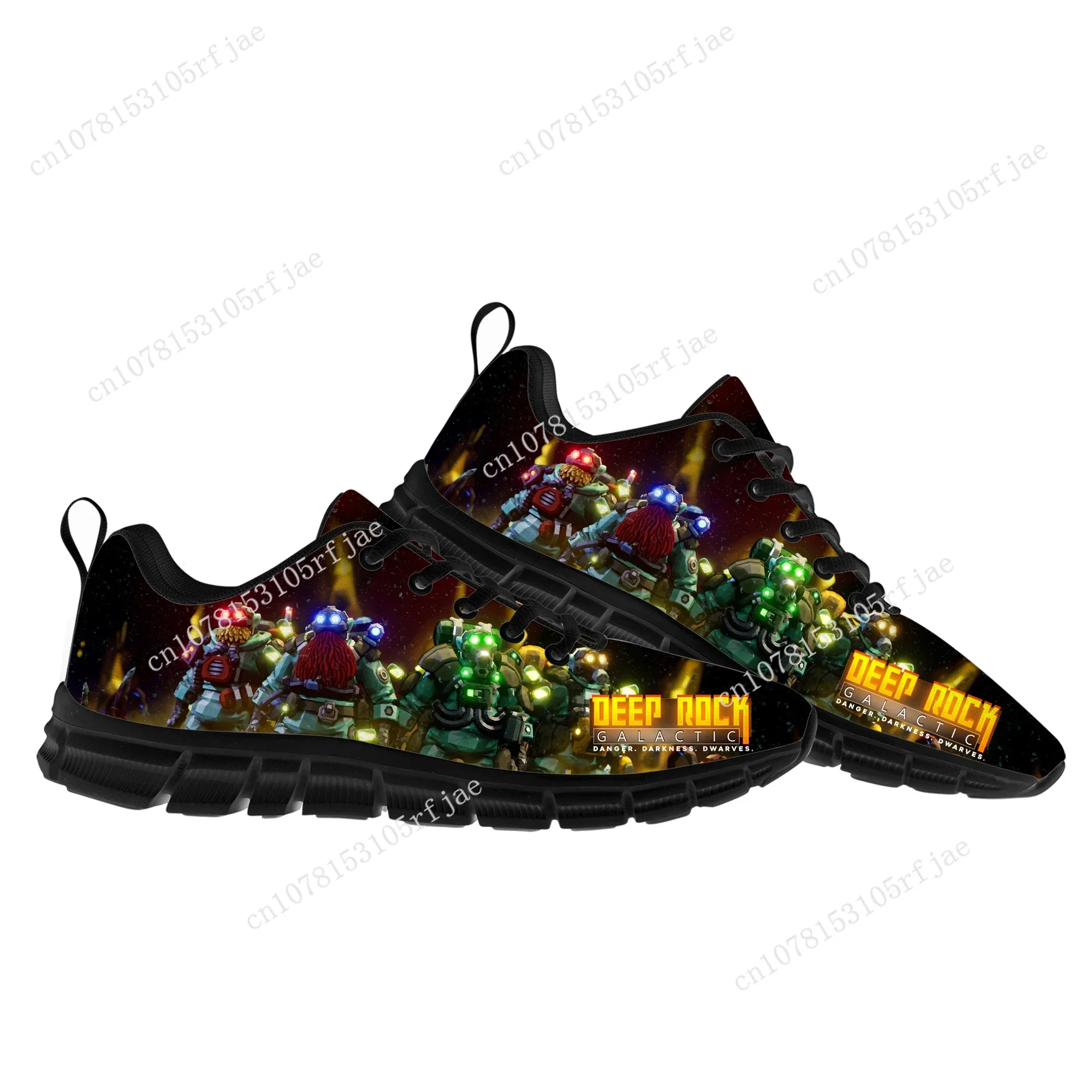 Deep Rock Galactic Sports Shoes Cartoon Game Mens Womens  Sneakers Sneaker Custom Built Shoes