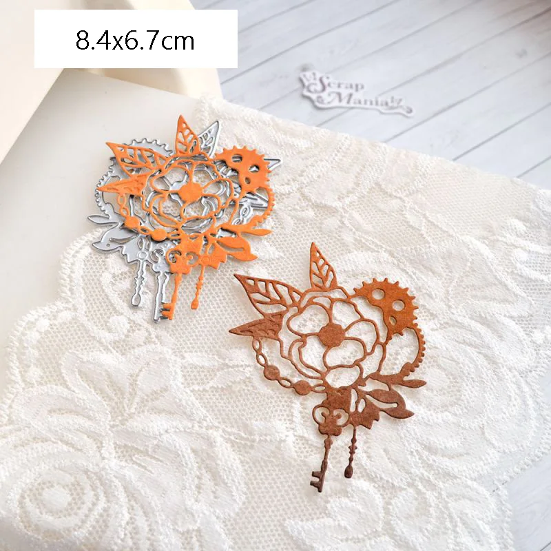 

Металлические вырубные формы Piggy Craft: Фоторамка, Цветок, Шестерня. Вырубные ножи-трафареты для скрапбукинга и бумажных поделок.