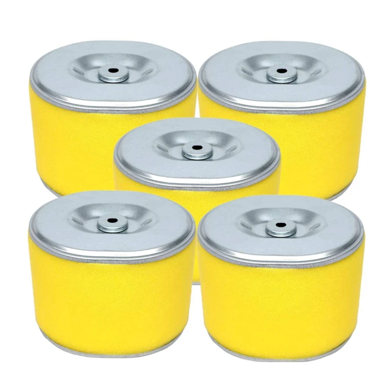 5Pcs 17210-ZE3-505 Air Filter,17210-ZE3-010 Air Filter with Pre-Filter,for GX390 13HP GX340 11HP Engine Air Filter-A73M