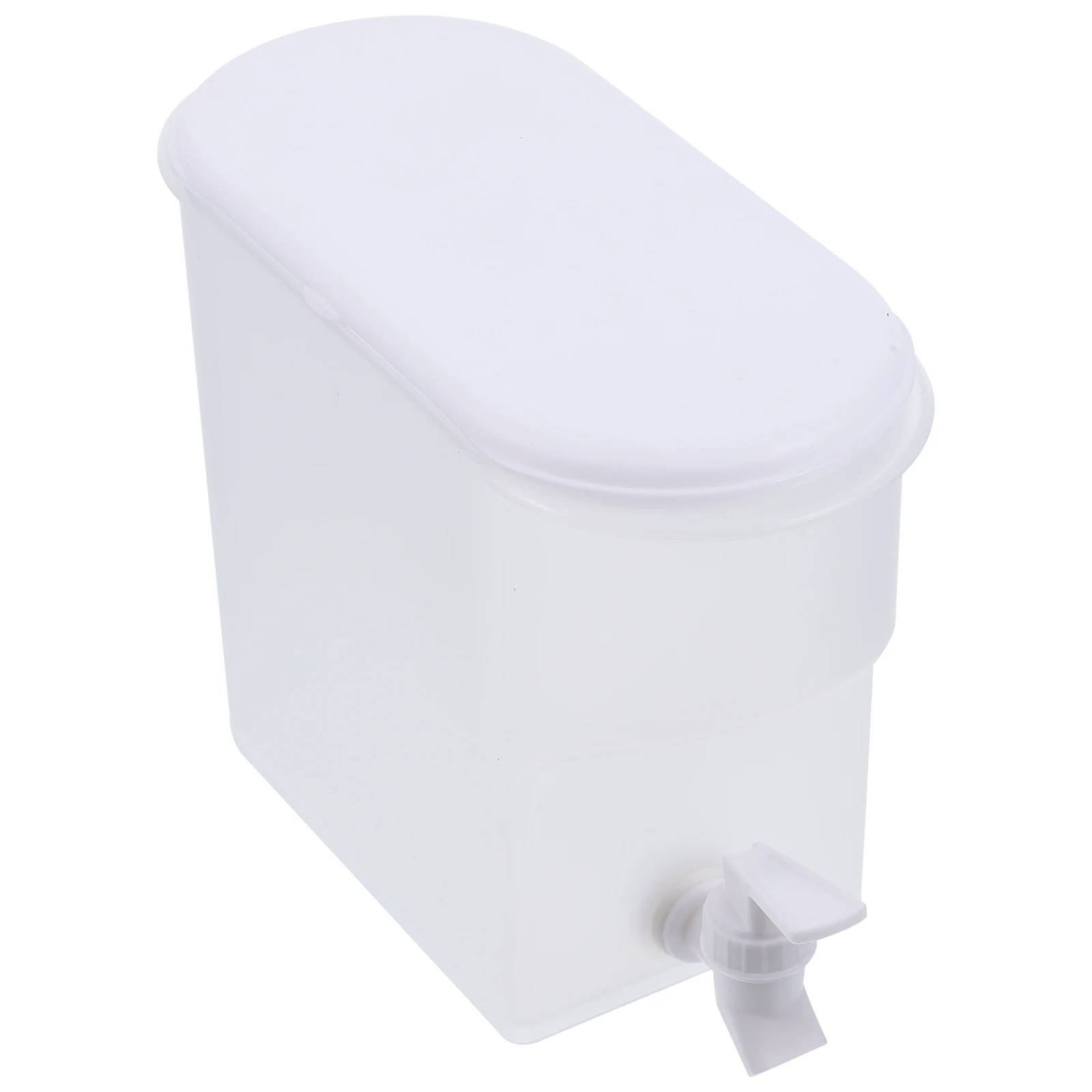 

Cold Water Pitcher Large Capacity Beverage Dispenser with Faucet PP Lemon Juice Container for Home Office Fridge Cool Storage