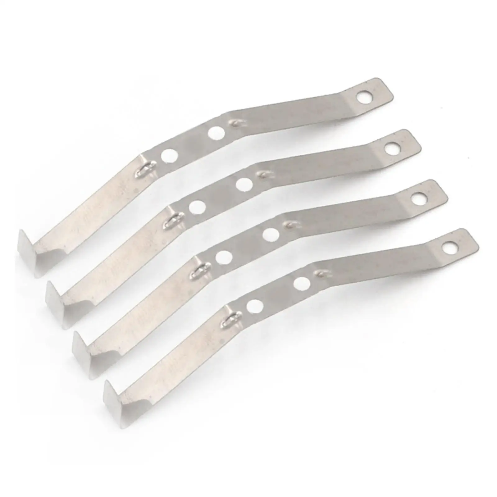 WPL Leaf Spring Set Silver Metal RC Car Parts for WPL Compatible B14 B24 C14 C24 1 16 Army Truck Parts Accessories