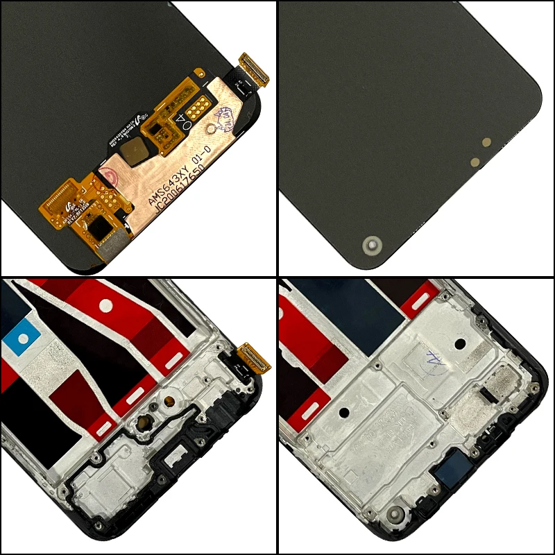 100% Tested For OPPO Reno5 Lite CPH2205 LCD Screen + Touch Digitizer Assembly For OPPO Reno 5 Lite 5Lite Display