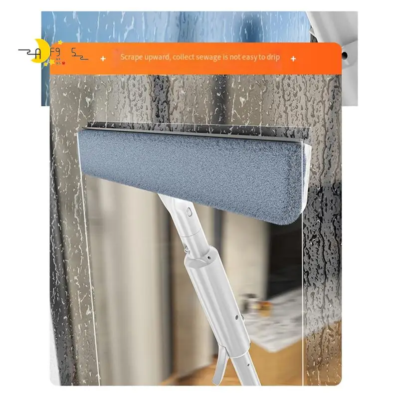 

AF95-Скребок для мытья окон с распылителем, набор для мытья окон с распылителем, метлы для мытья окон, инструменты для бытовой чистки