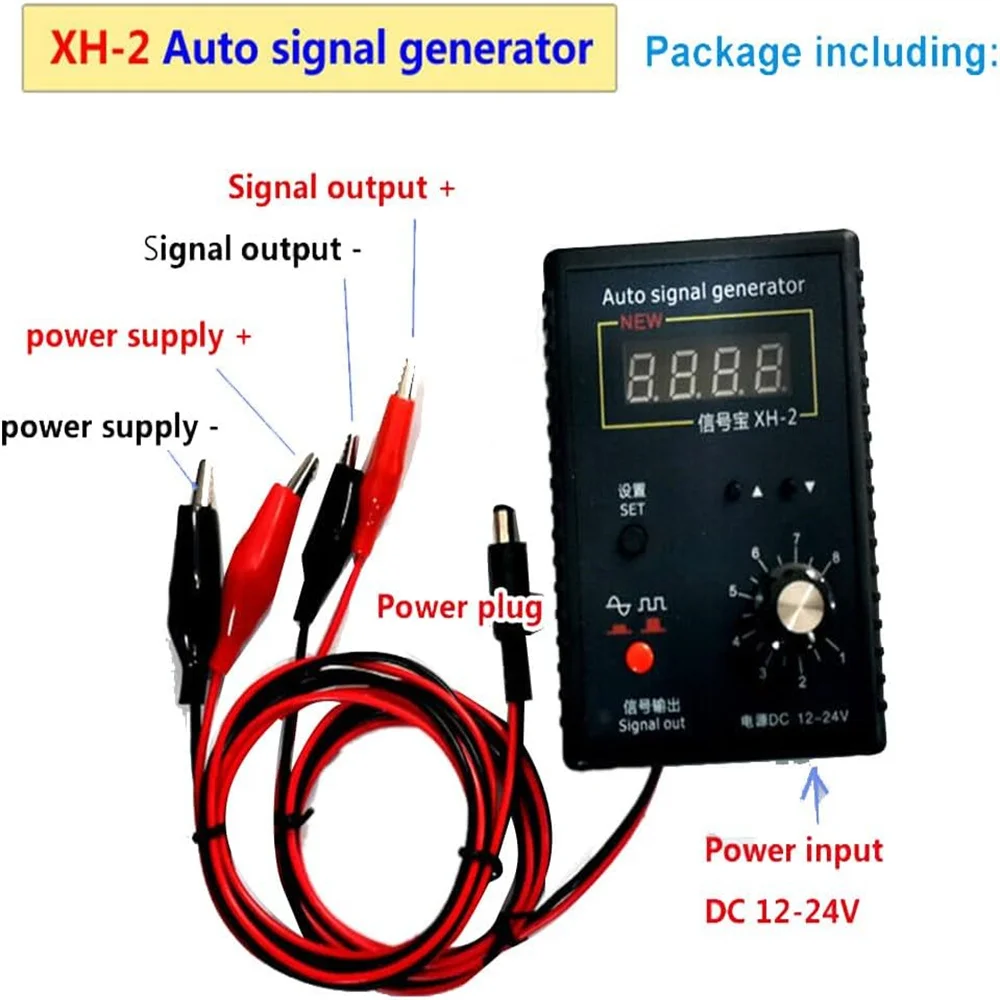 XH-2A Sensor Simulation Box Automotive Signal Generator Analog Signal Stopwatch Automotive Repair Tools