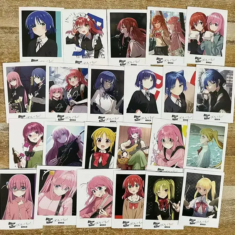 Cartes photo anime Kawaii, cartes postales en papier, 40 pièces/boîte