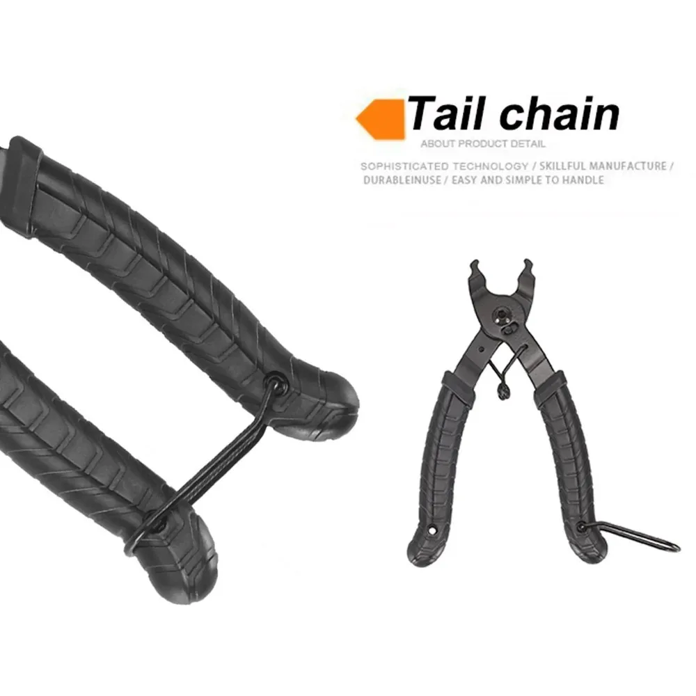 2pcs Bicycle Chain Disassembly Tool Quick Release Multi Link Plier Buckle Cycling Chain Cutting Pliers Dual-purpose Tool
