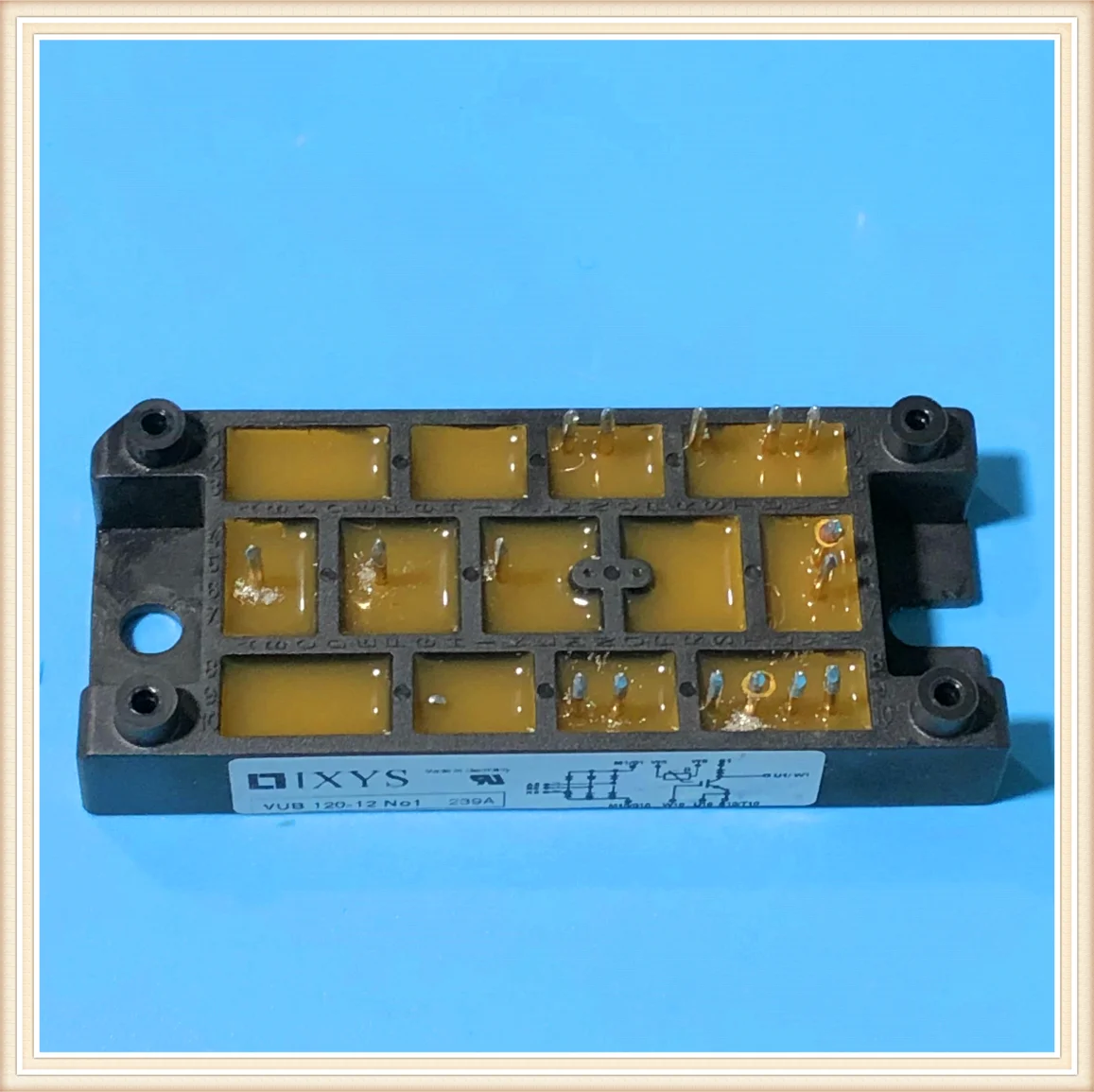 

VUB120-12N01-16N02 frequency converter M430-440 with brake rectifier bridge chopper diode