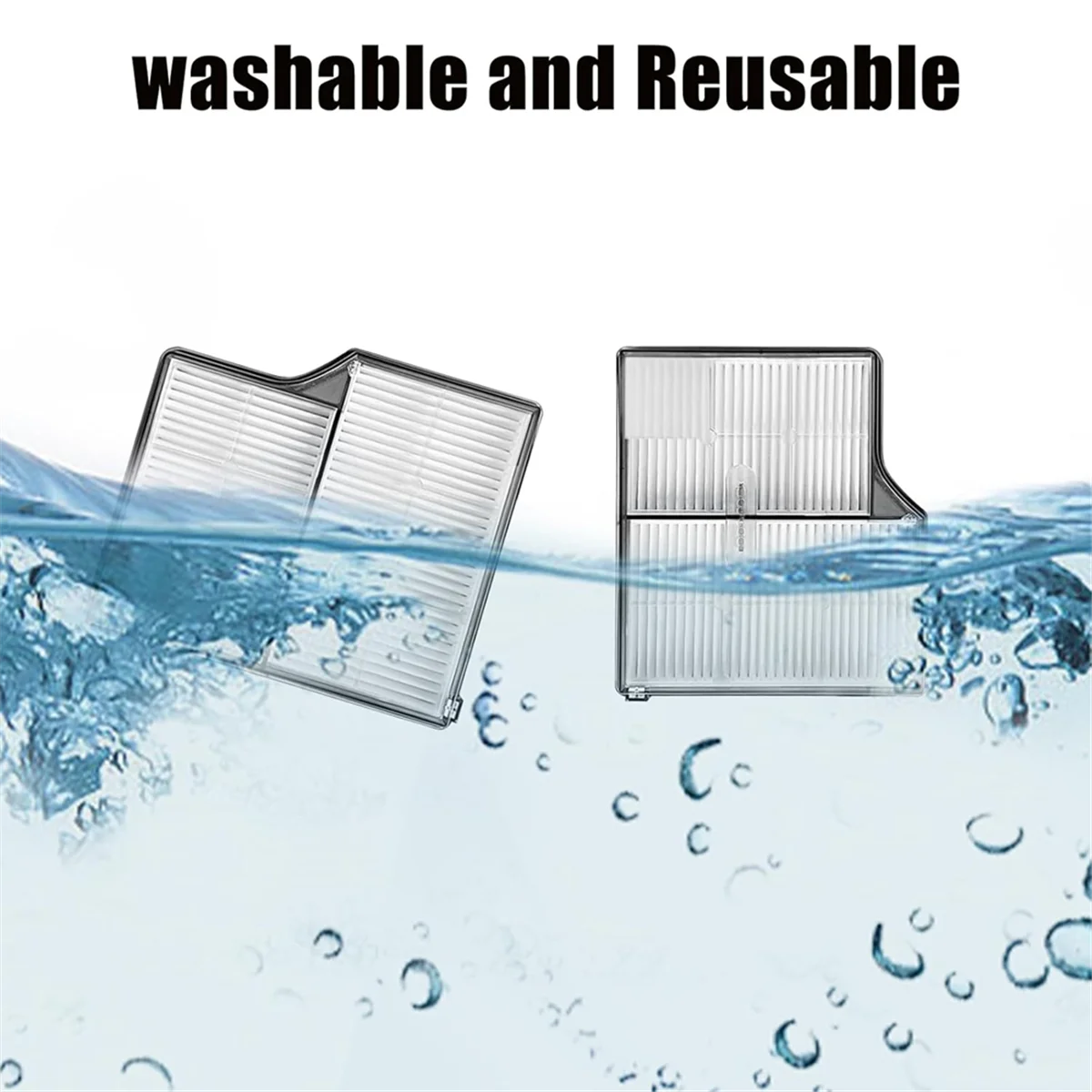 ABXHH-Kit de accesorios de repuesto para aspiradora Saros 10/G30, cepillo lateral principal, filtros HEPA, almohadillas para fregona, bolsas de polvo