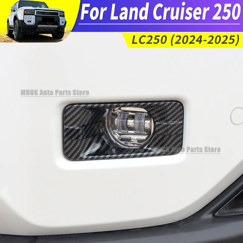 MDUG For Toyota Land Cruiser 250 2024 2025 Prado LC250 1958 First Edition FJ250 Front Fog Lamp Decoration Paste,Upgraded Accesso