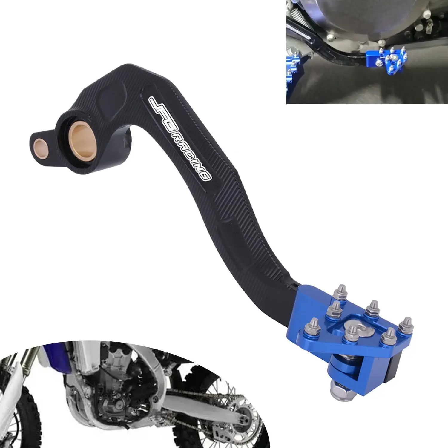 

CNC Rear Brake Foot Pedal Lever for YZ450F/YZ450FX/WR450F 2010-2023 Blue