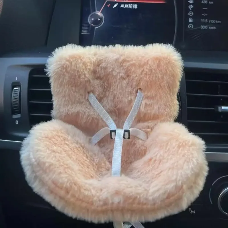 

For Car Doll Safety Seat for Labubu 17cm Cartoon Chair Model for Car Seat Outlet Decor for Labubu Doll Car Interior Styling