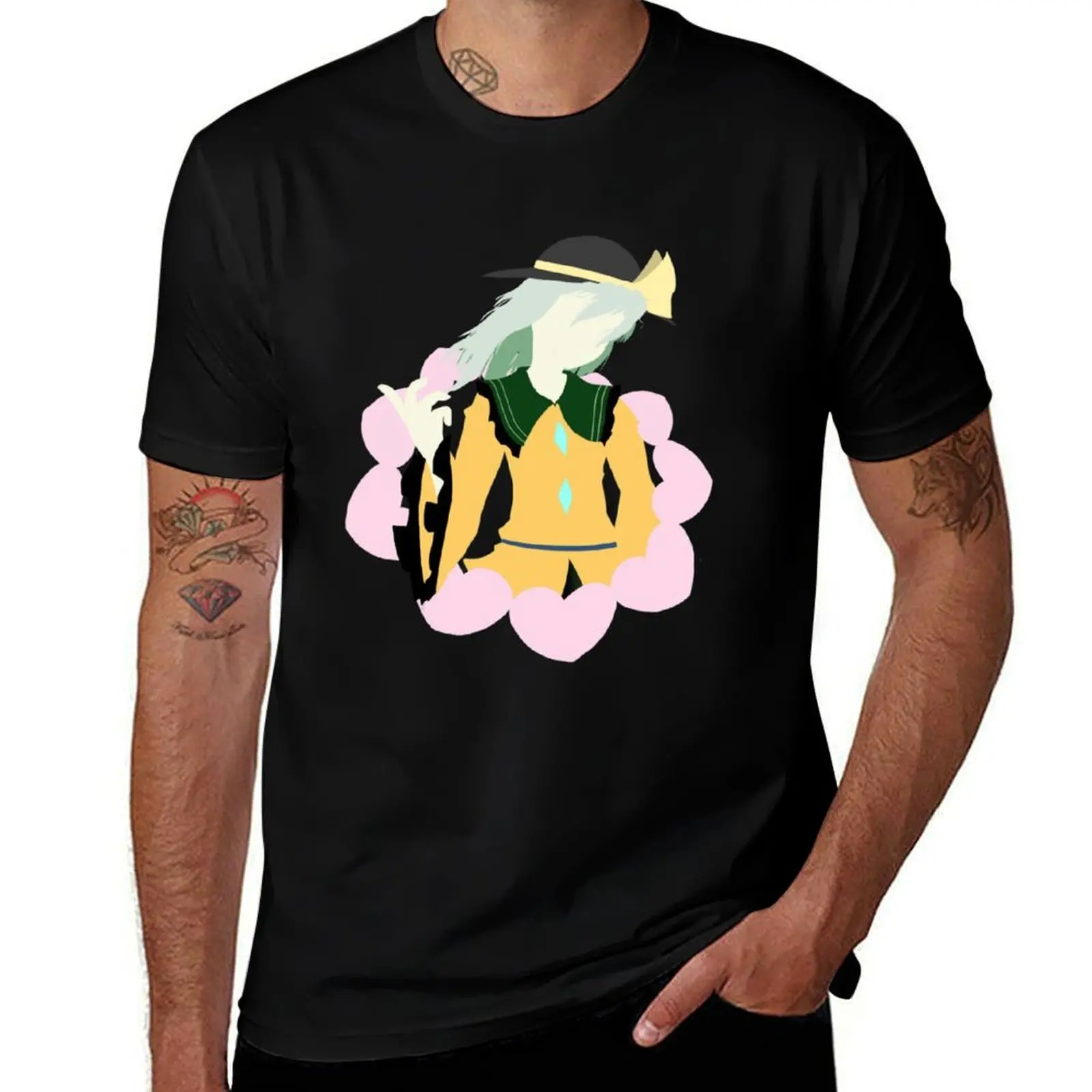 Touhou Project Koishi flat silhouette T-Shirt Plus Size Basic Short Sleeve Top T-Shirt