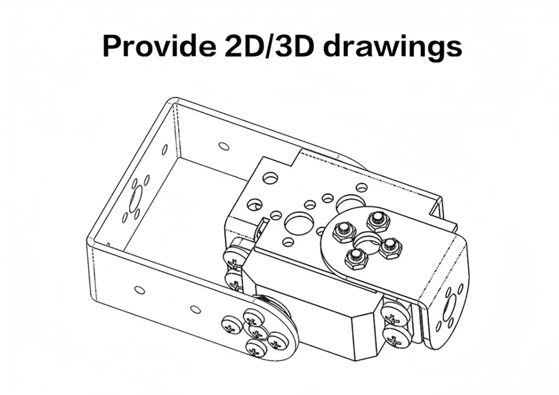 1 DOF Robotarm Kleine Gewrichten Kopgrijper Met Lange U-beugel Mechanische Klauwarm Servo Onderdelen Zelf-Uitbreidende DIY Kit voor Arduino